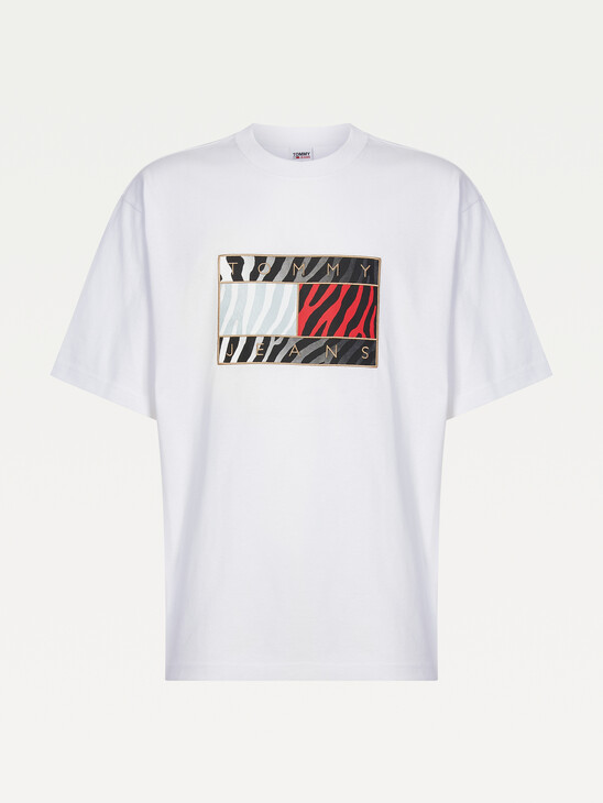 CHINESE NEW YEAR TIGER FLAG T-SHIRT