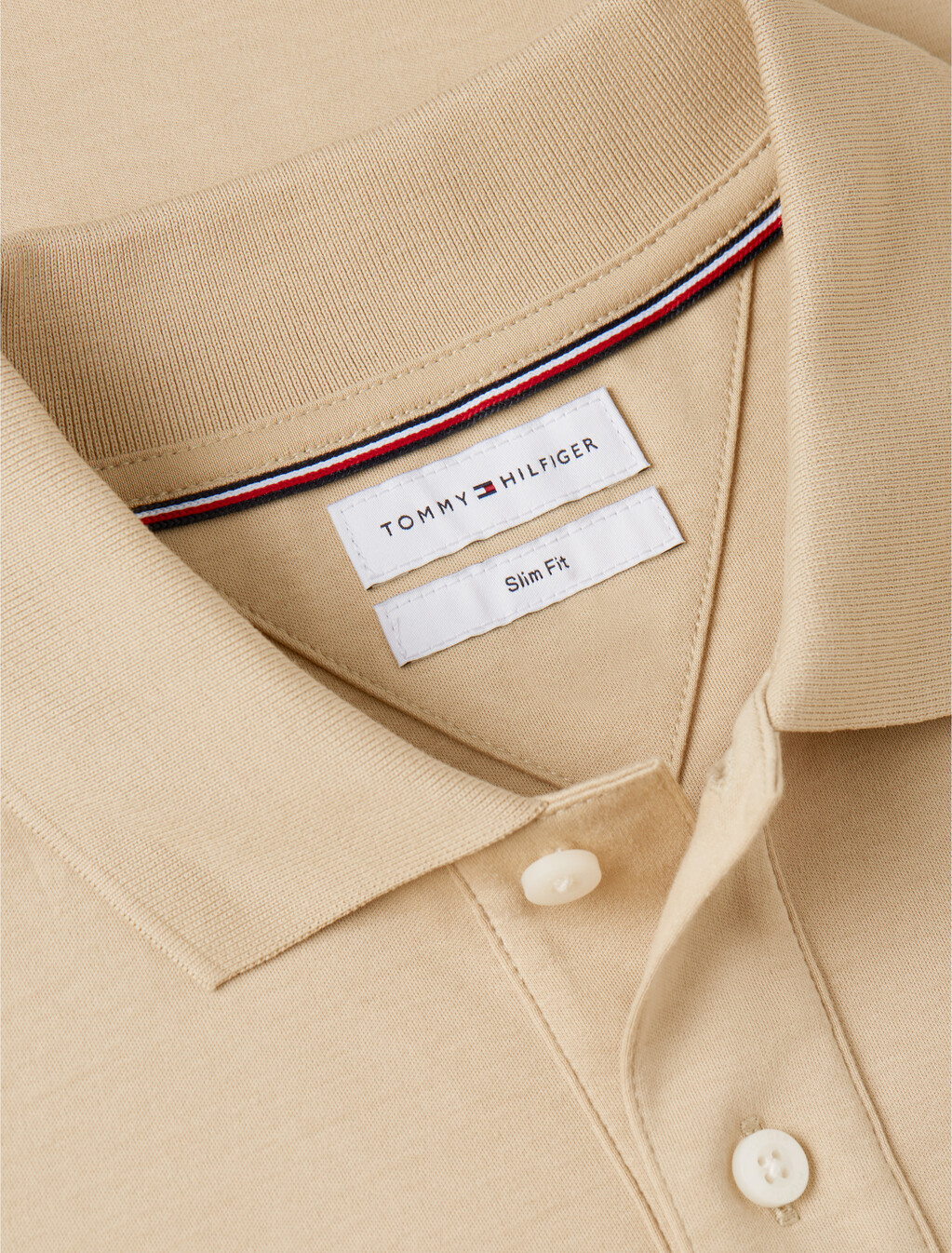 Fluid Cotton 純棉修身 Polo 衫, Batique Khaki, hi-res