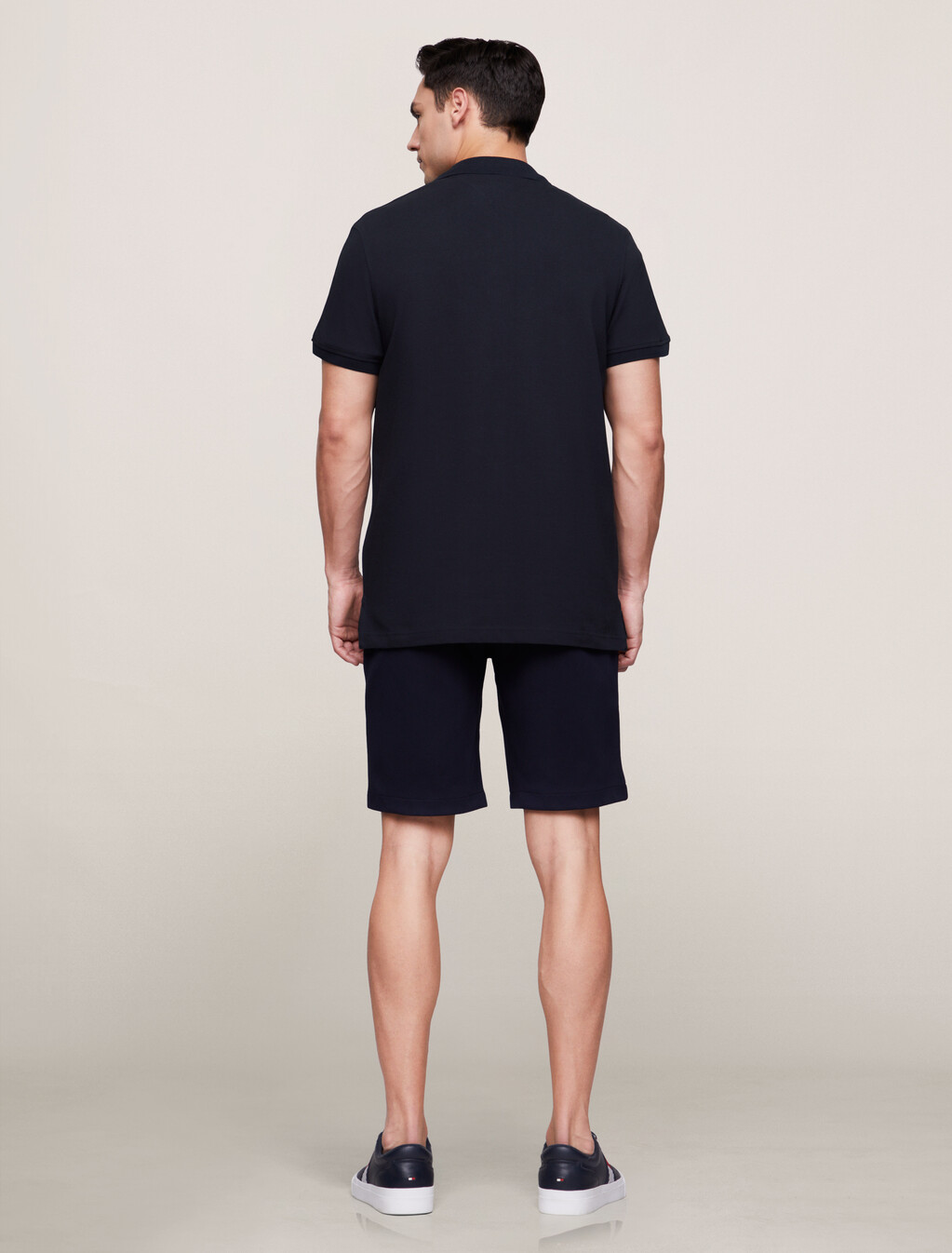 Shadow Global Stripe Regular Polo, Desert Sky, hi-res