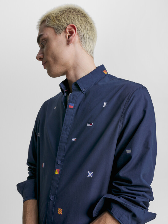 Archive Embroidery Classic Fit Shirt