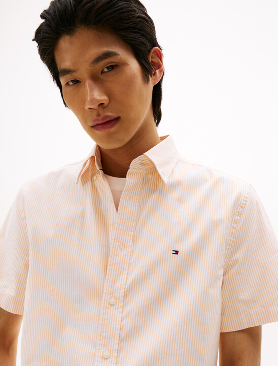 Asia Fit Lightweight Stripe Oxford Shirt