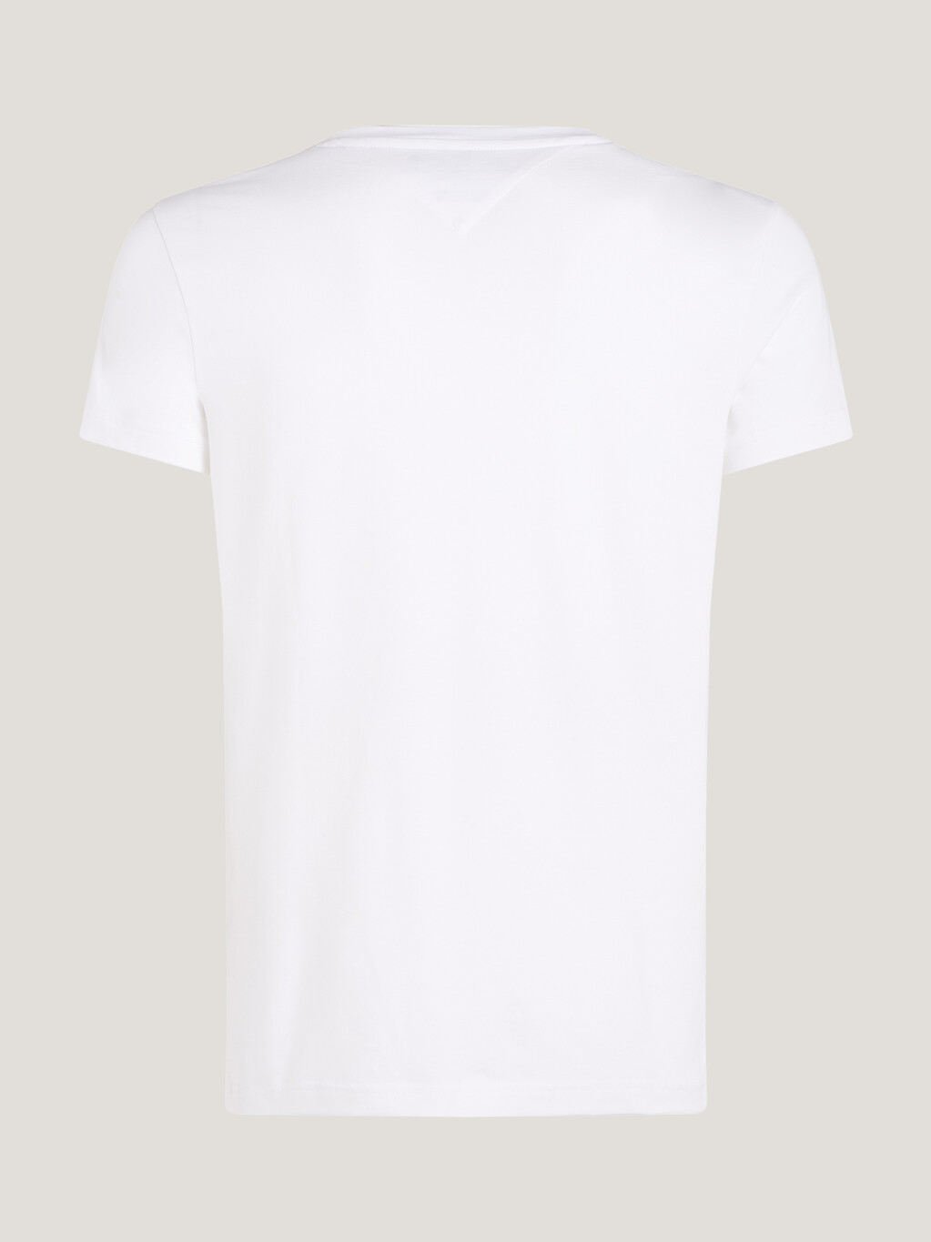 Core Stretch Slim V Neck T-Shirt, White, hi-res