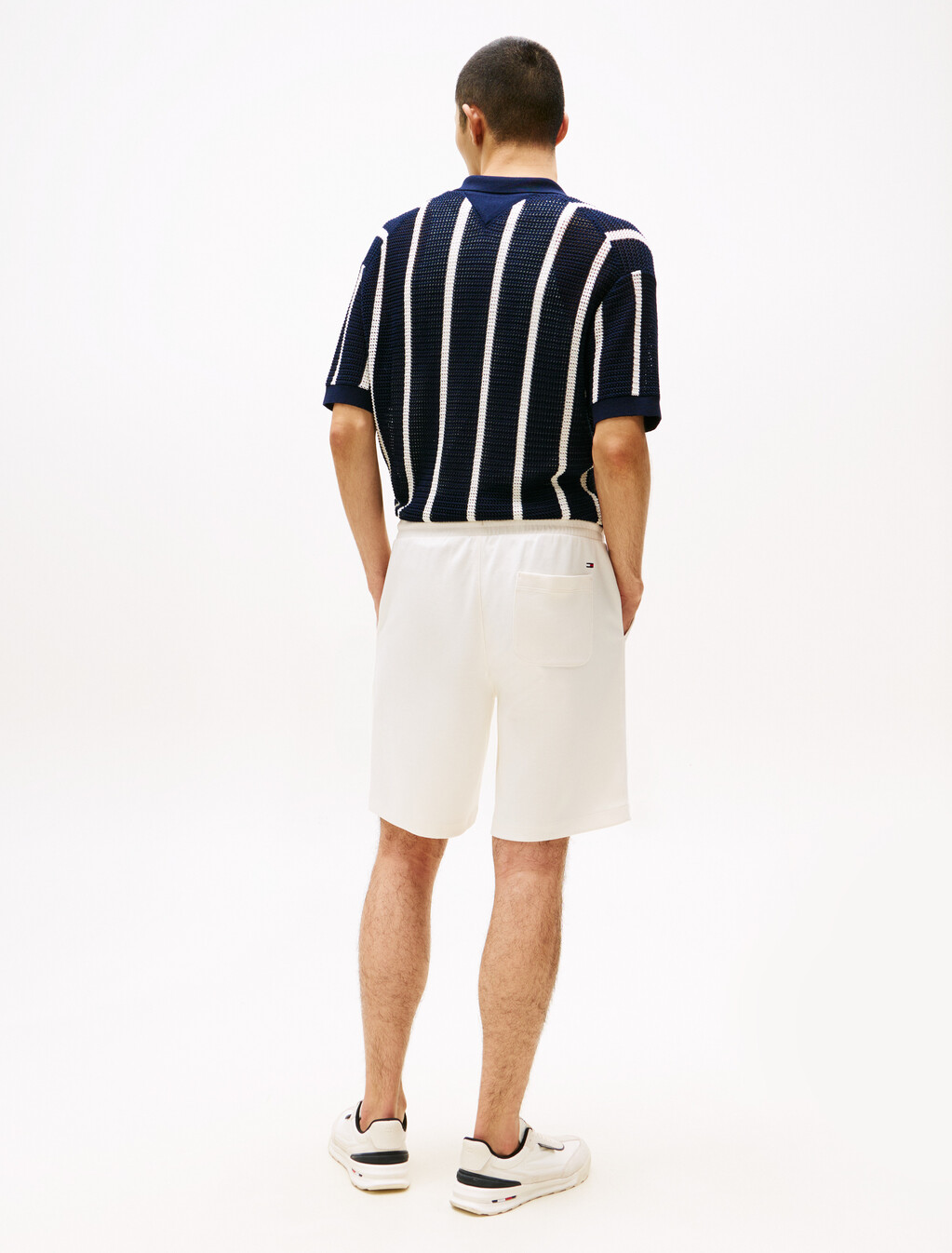 Graphic Sweatshort, Ivory Petal, hi-res