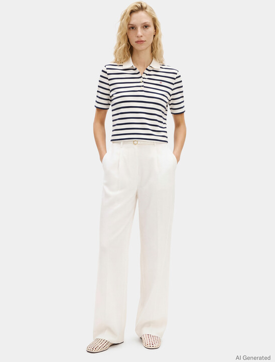 1985 Collection Flag Embroidery Regular Polo