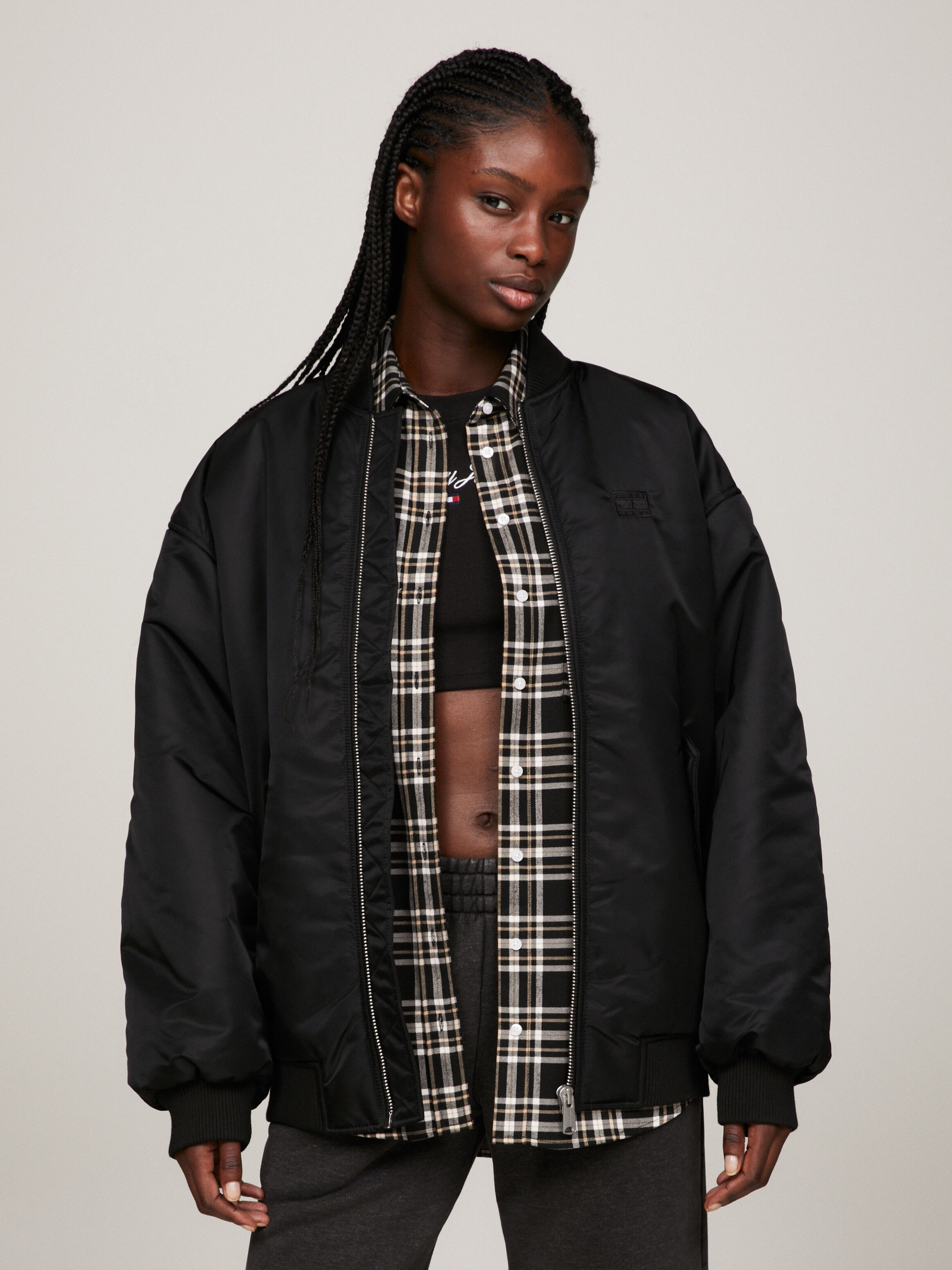 Women s Bomber Biker Jackets Tommy Hilfiger Hong Kong