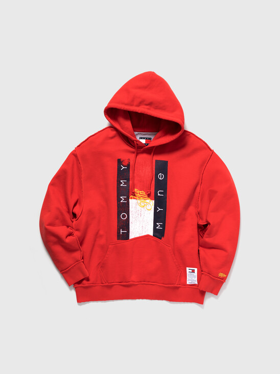 TOMMY X MYNE RELAXED HOODIE