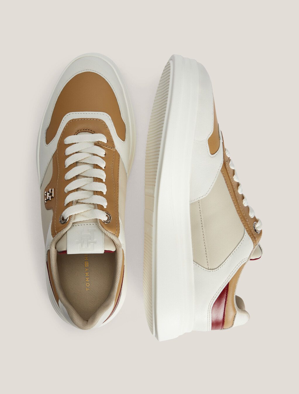 奢華尖頭球場運動鞋, Classic Khaki, hi-res