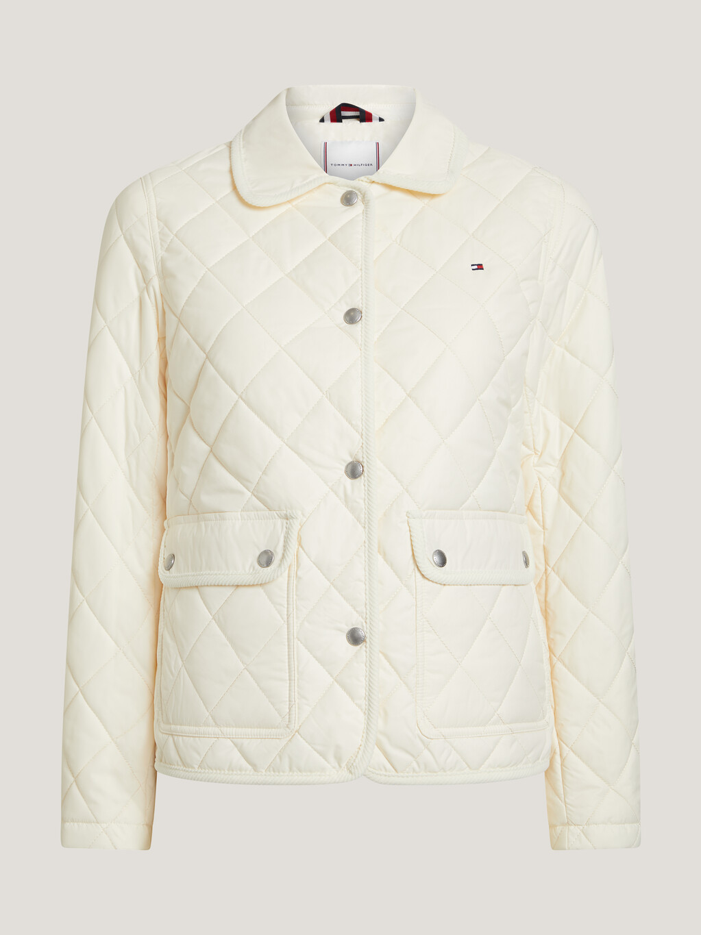 Quilted Jacket, Calico, hi-res
