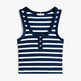 Dark Night Navy/Calico Stp