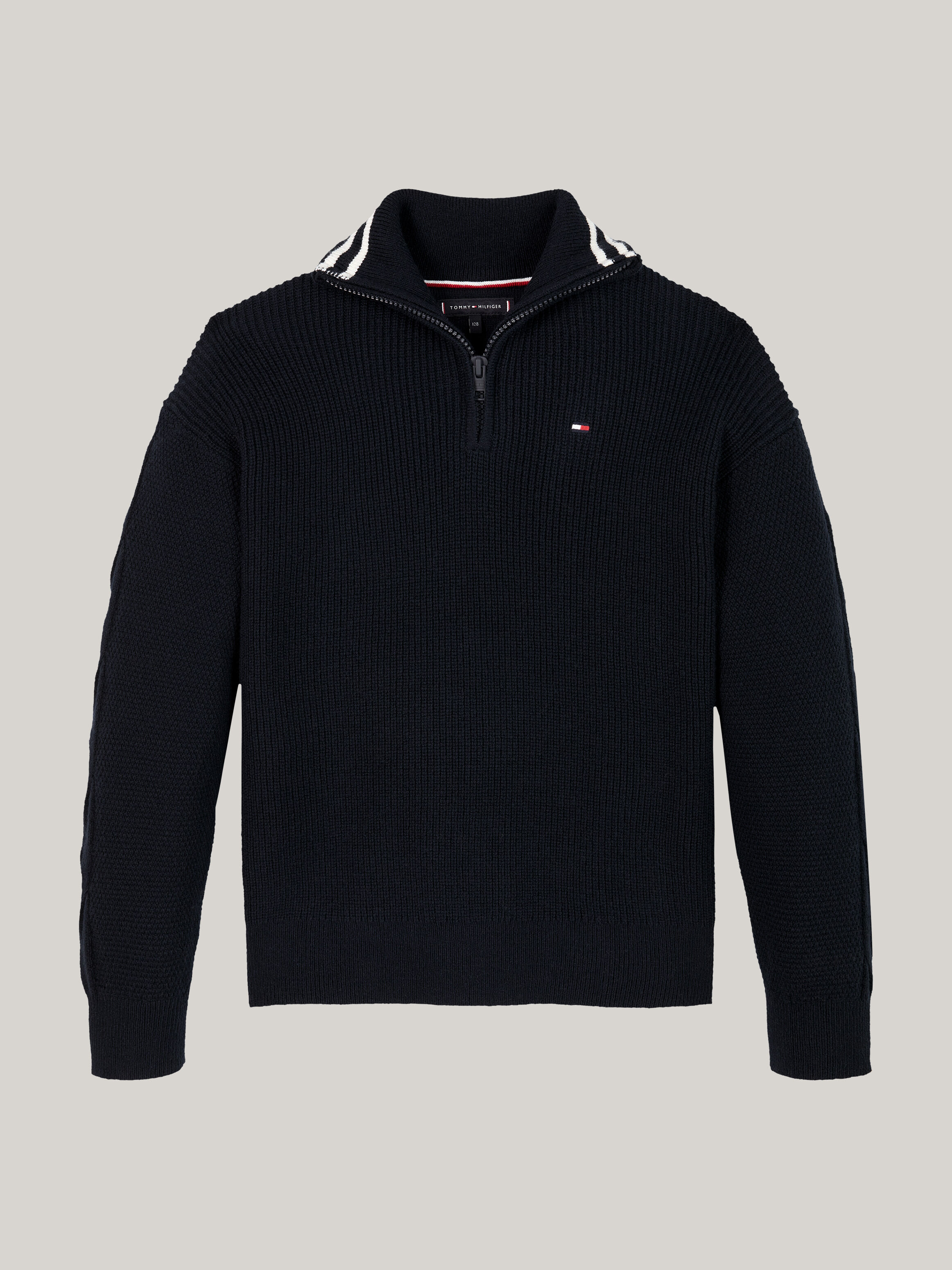 Tommy hilfiger zip sweater top