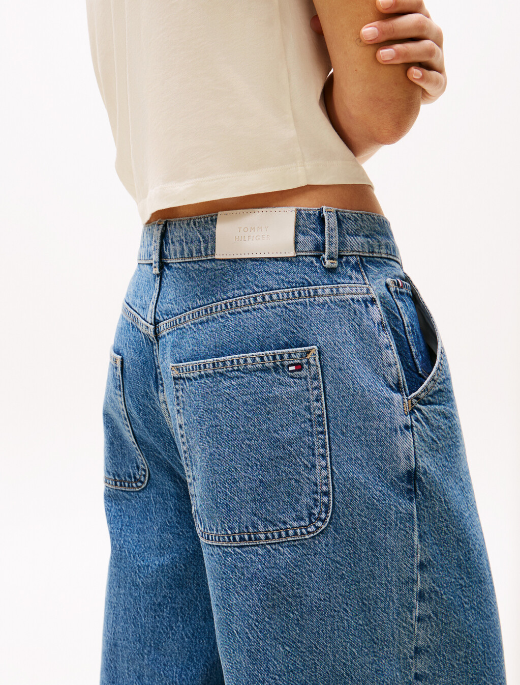 SRG x TH 寬筒牛仔褲, Vintage Denim, hi-res