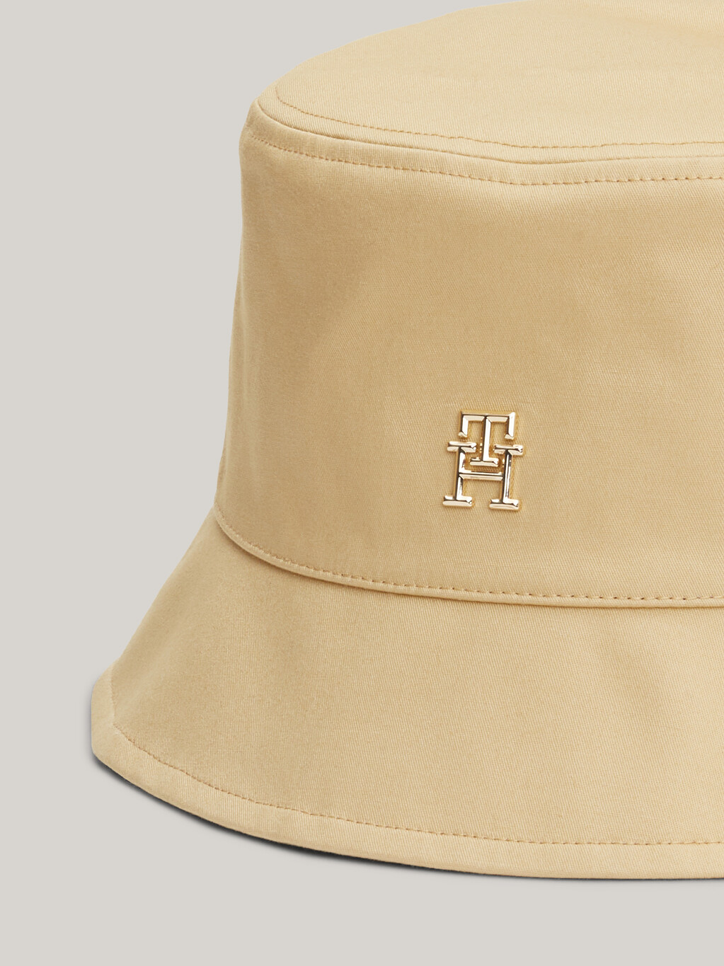 TH Monogram Plaque Bucket Hat, Beechwood, hi-res