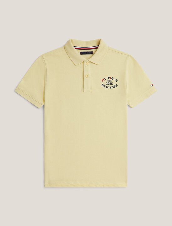 Hilfiger Monotype Logo Embroidery Regular Polo