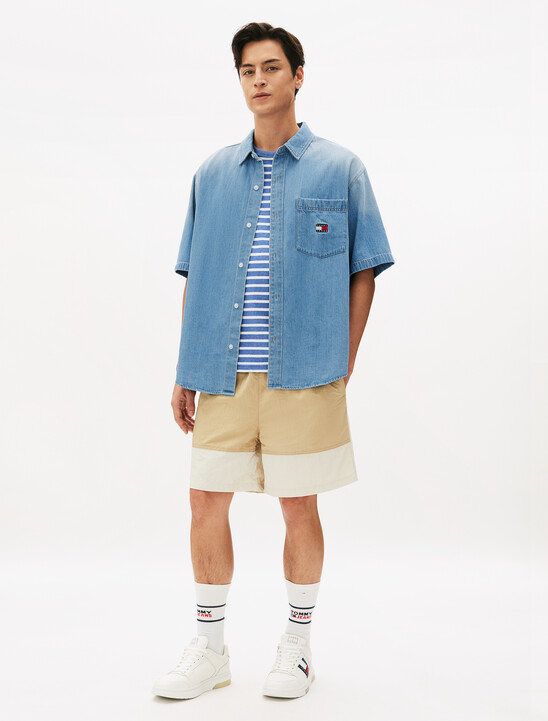 Crest Denim Overshirt