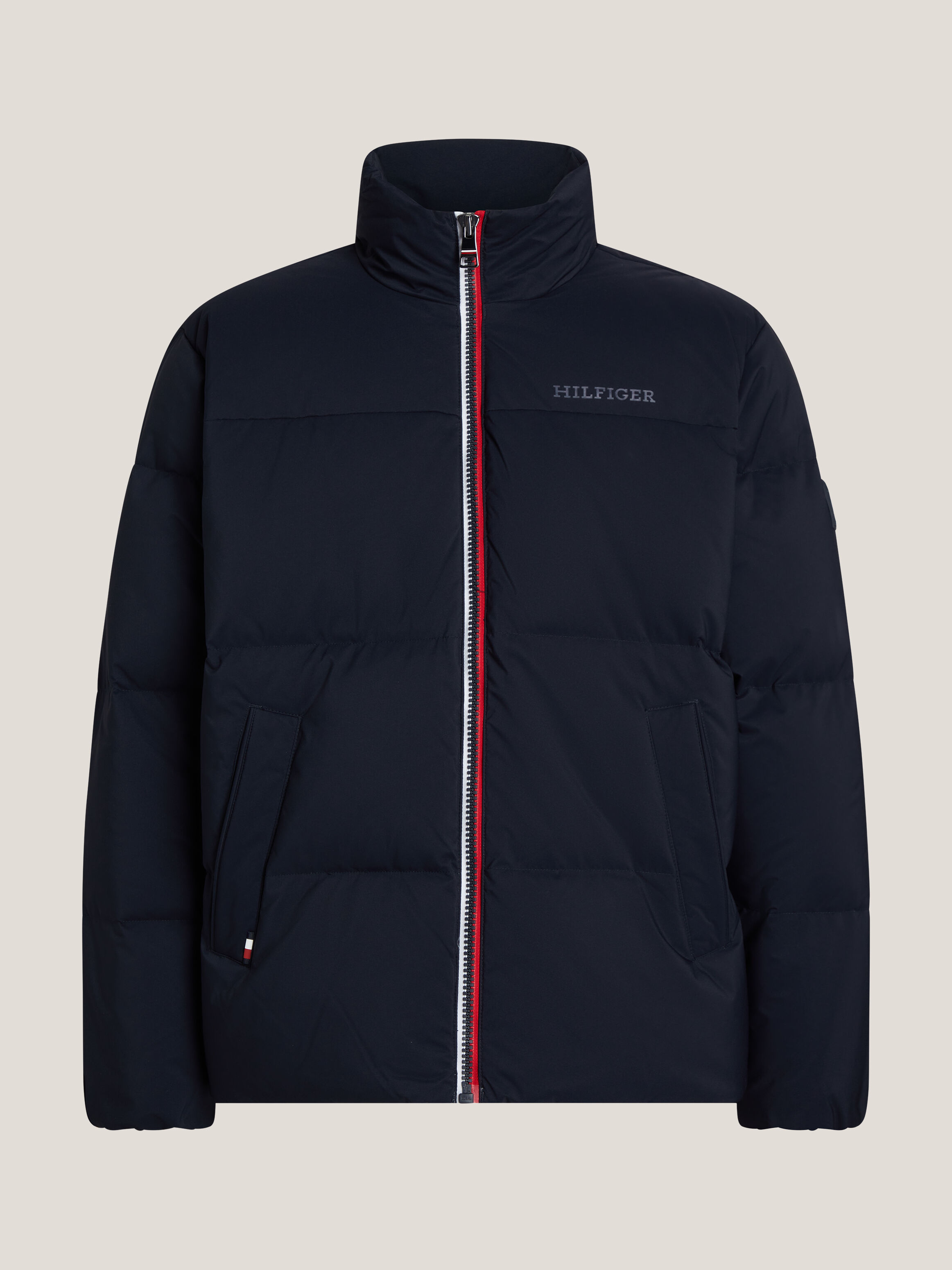Tommy hilfiger navy puffer outlet