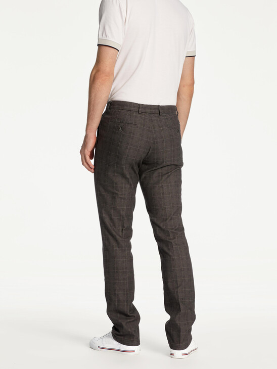 DENTON BRUSHED CHECK PANTS DENTON BRUSHED CHECK PANTS