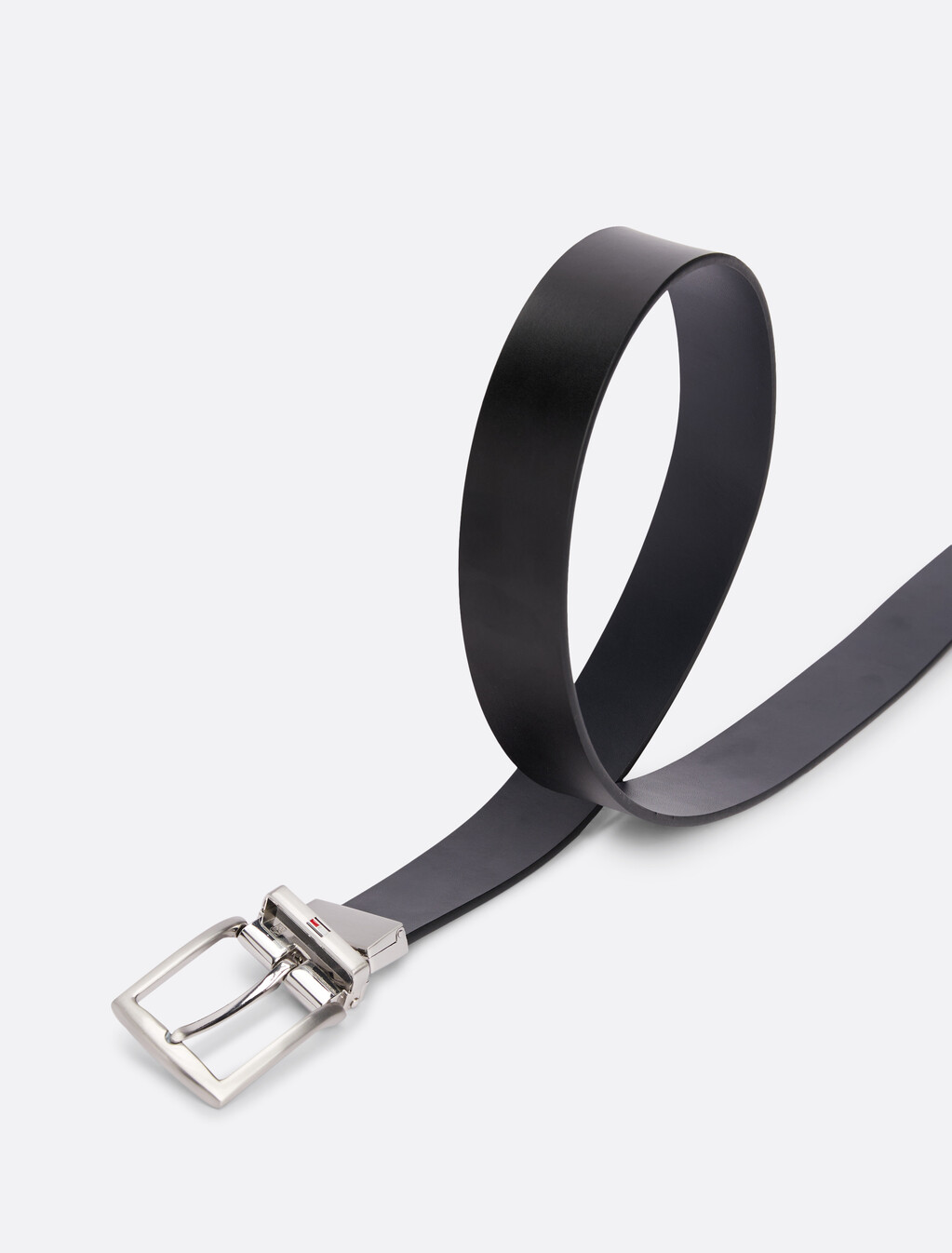 Reversible Leather Belt, Space Blue / Black, hi-res