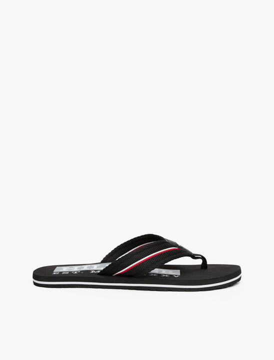 Signature Tape Webbing Flip-Flops