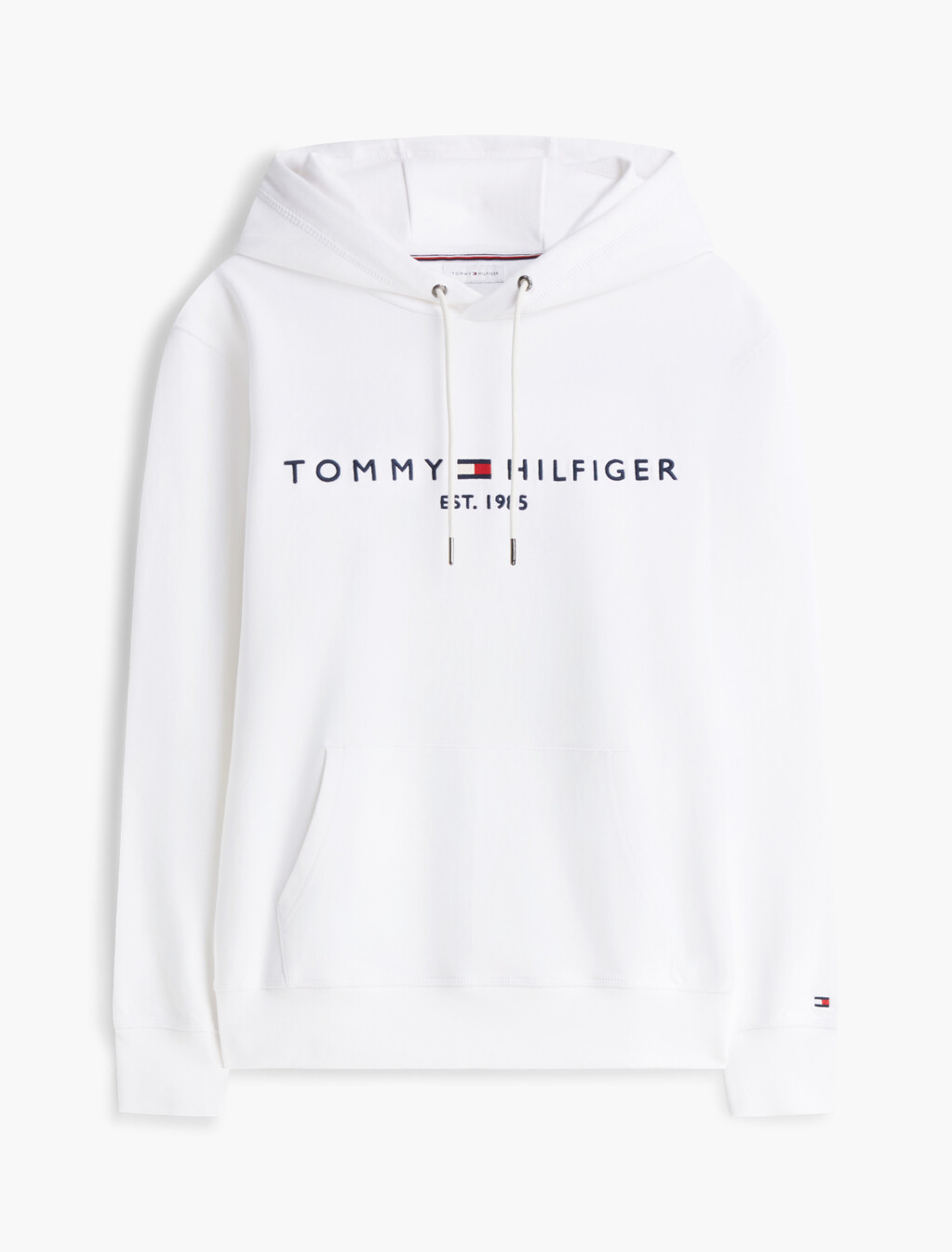 Tommy 標誌連帽衫, White, hi-res