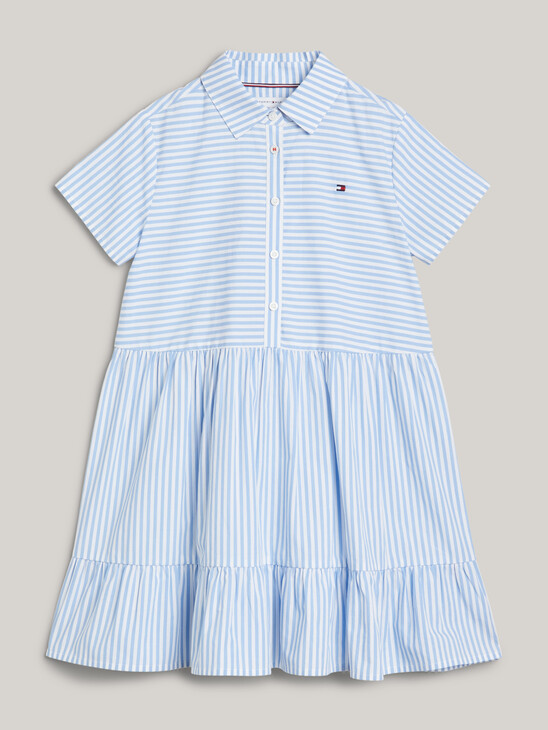 Ithaca Stripe Fit And Flare Dress