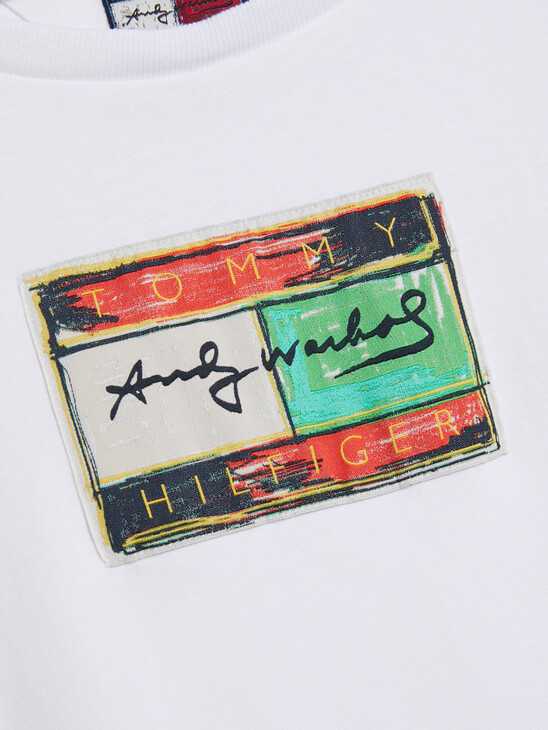 Tommy Hilfiger X Andy Warhol 旗幟短版 T 裇