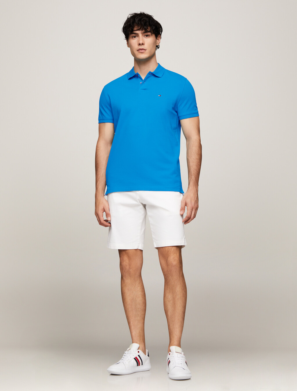 1985 標準版型 Polo 恤, Surf Blue, hi-res