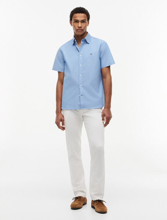 Lightweight Short Sleeve Oxford Shirt