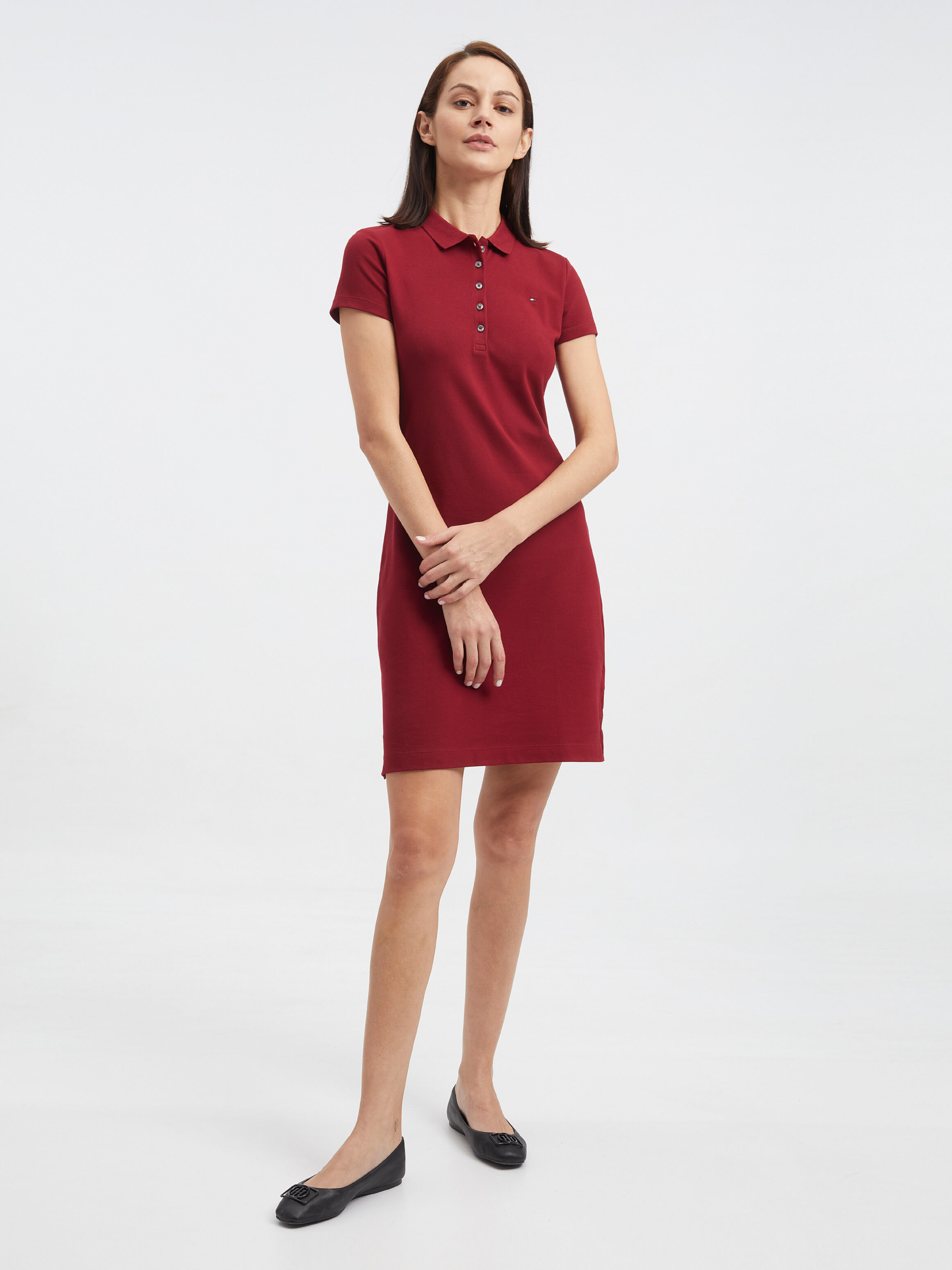 Slim Polo Dress