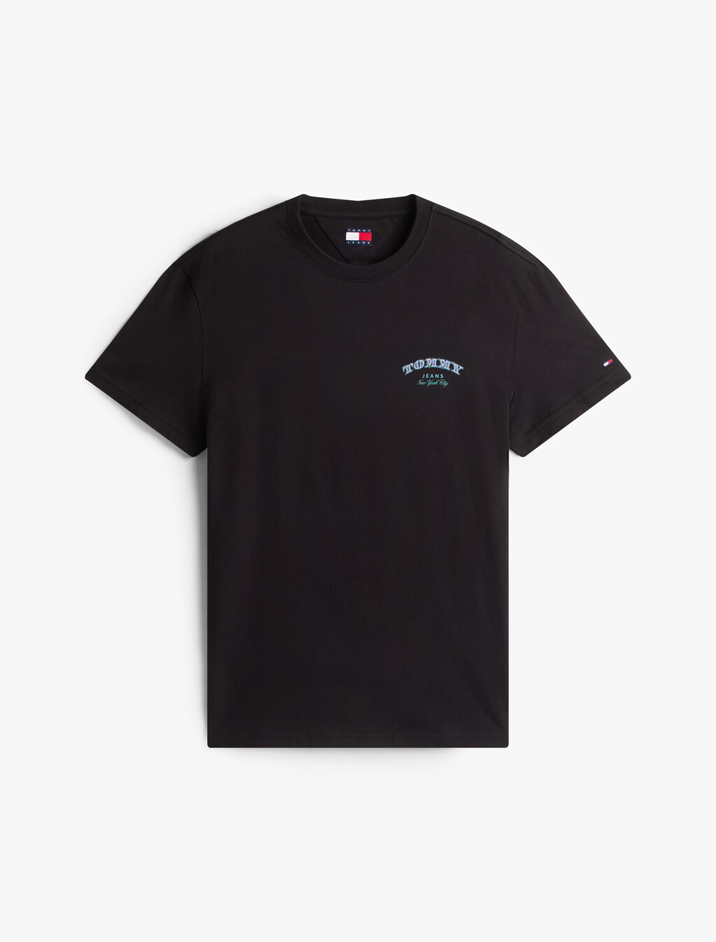 美鈔風格標誌圖案 T 恤, Black, hi-res