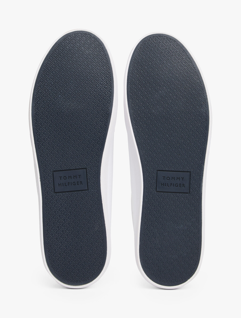Tape Logo Trainers, White, hi-res