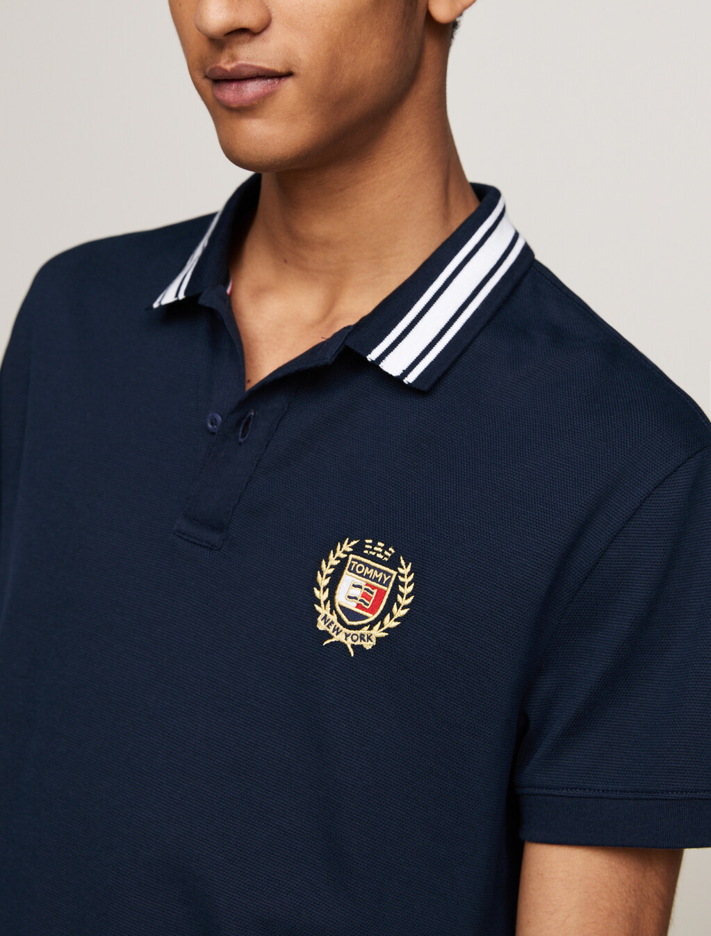 Varsity Regular Polo, Dark Night Navy, hi-res
