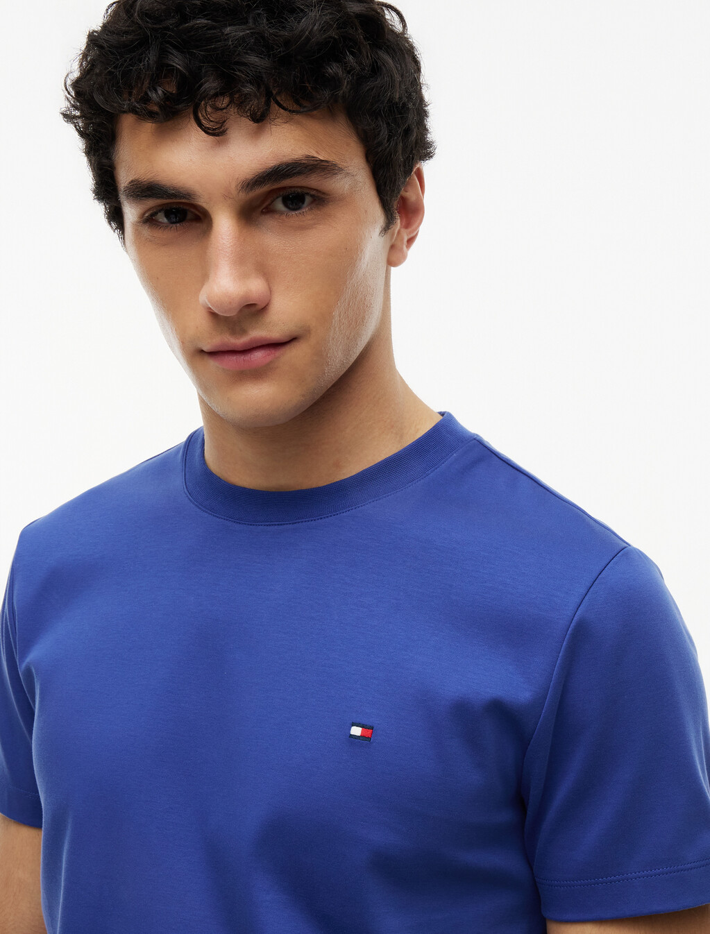 Interlock Slim Fit T-Shirt, Pigment Blue, hi-res