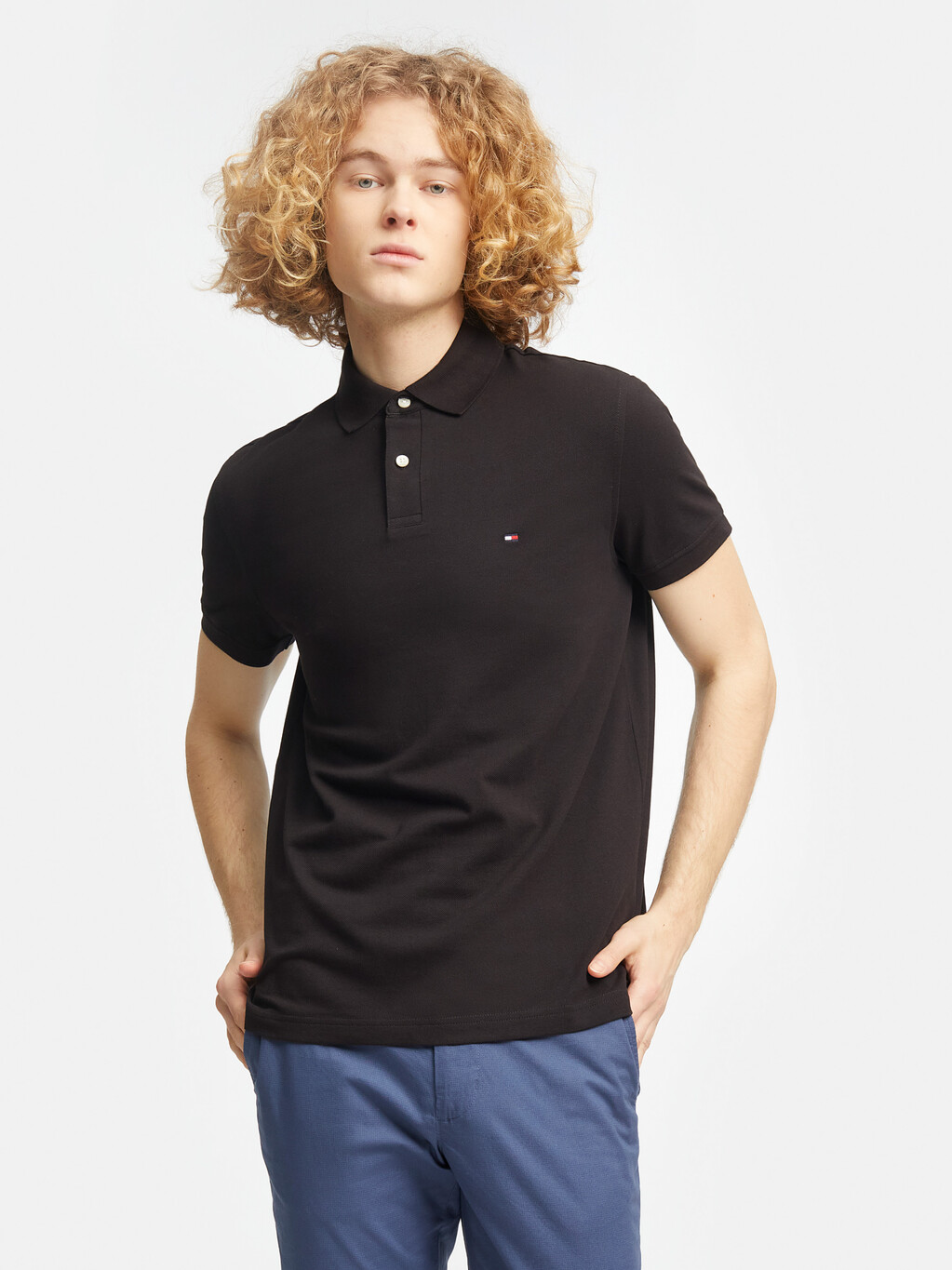1985 Collection Regular Fit Polo, Black, hi-res