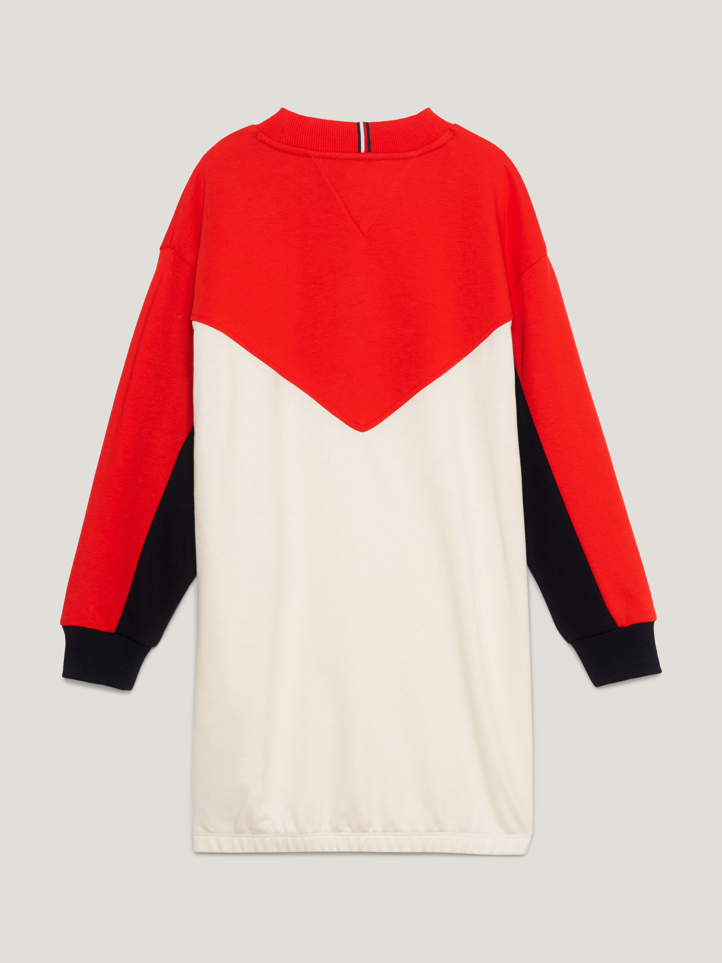 Girls Color Block Sweater Dress