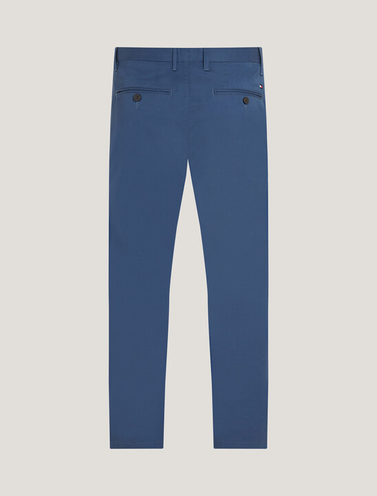 Stretch Cotton Denton Trousers