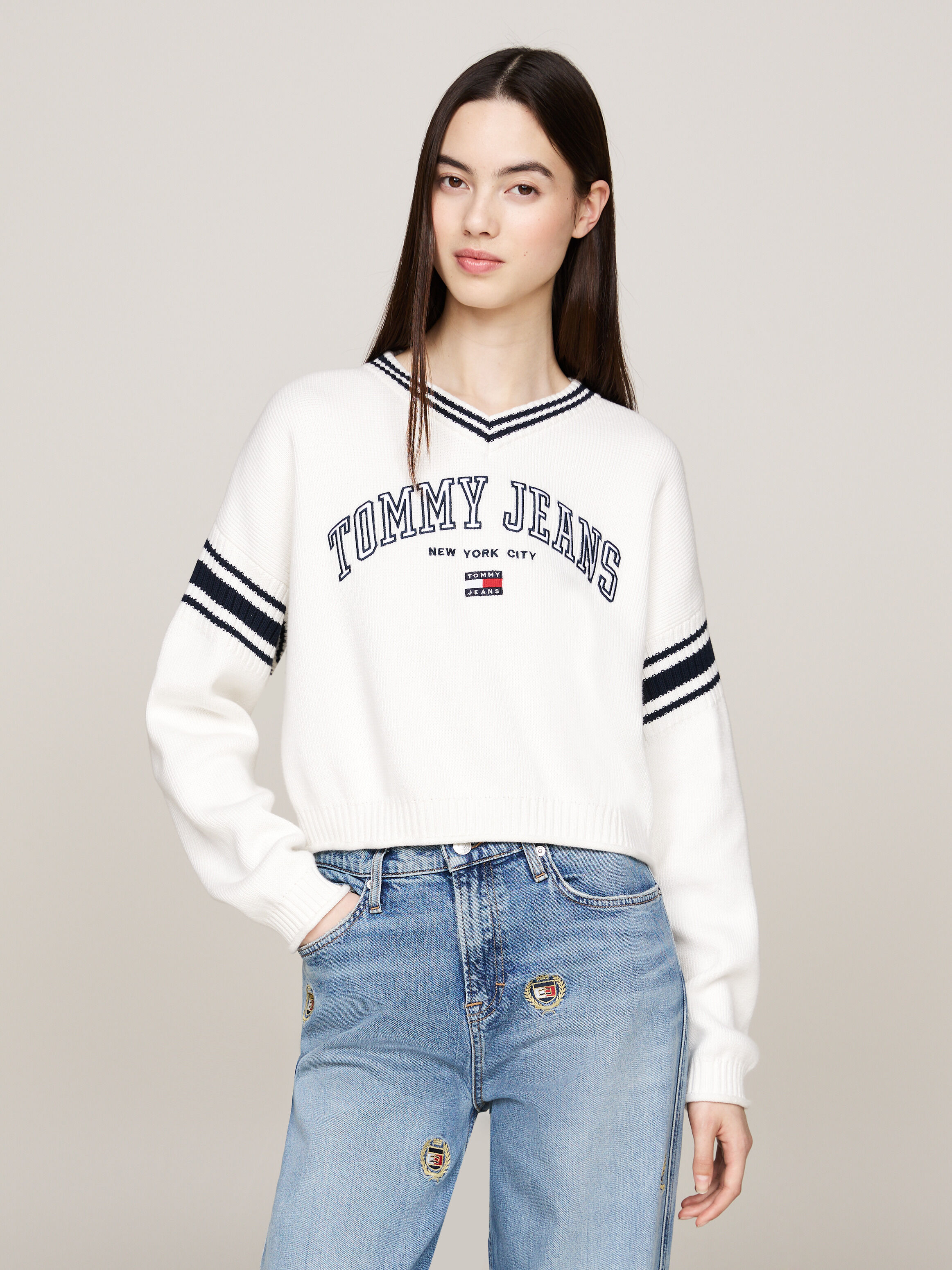 Tommy hilfiger ladies jumper sale cheap