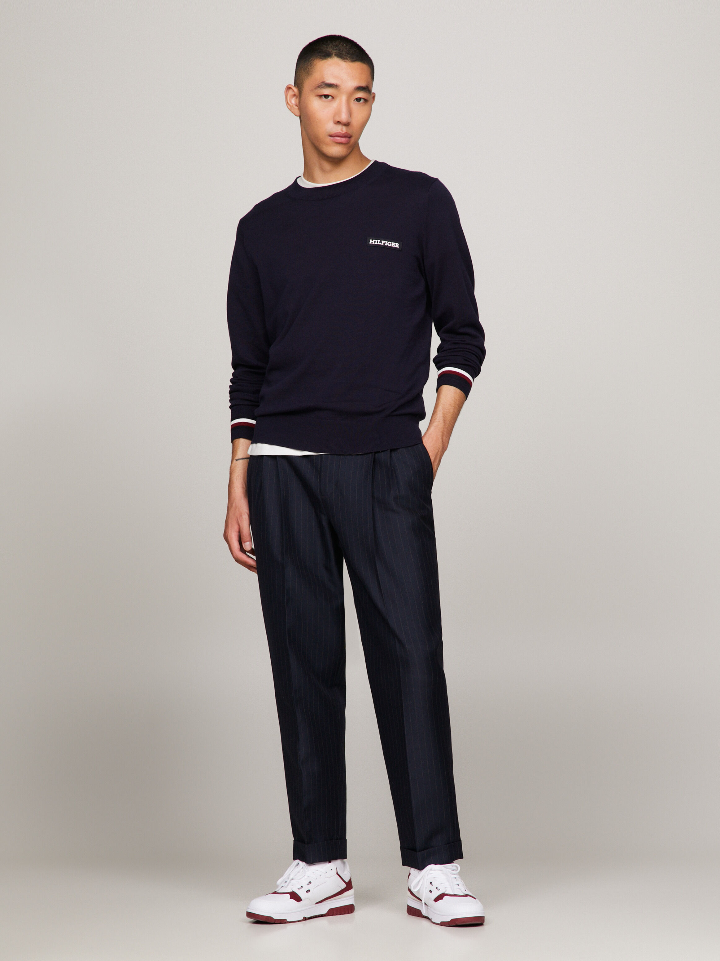 Mens tommy 2025 hilfiger jumper sale