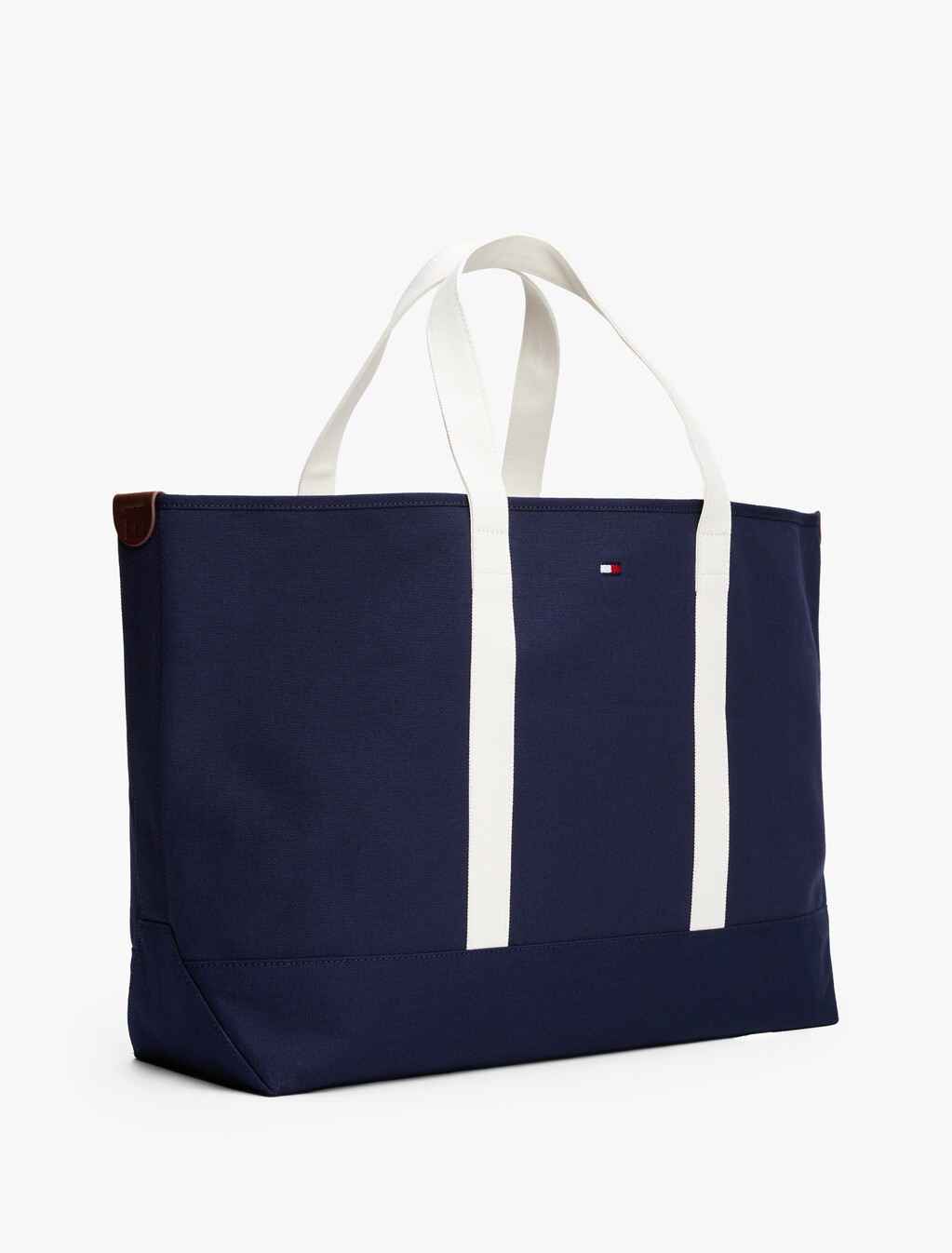 Summer Canvas Tote, Preppy Navy, hi-res