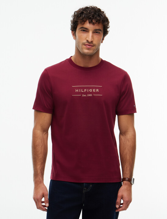 Logo Interlock Knit T-Shirt