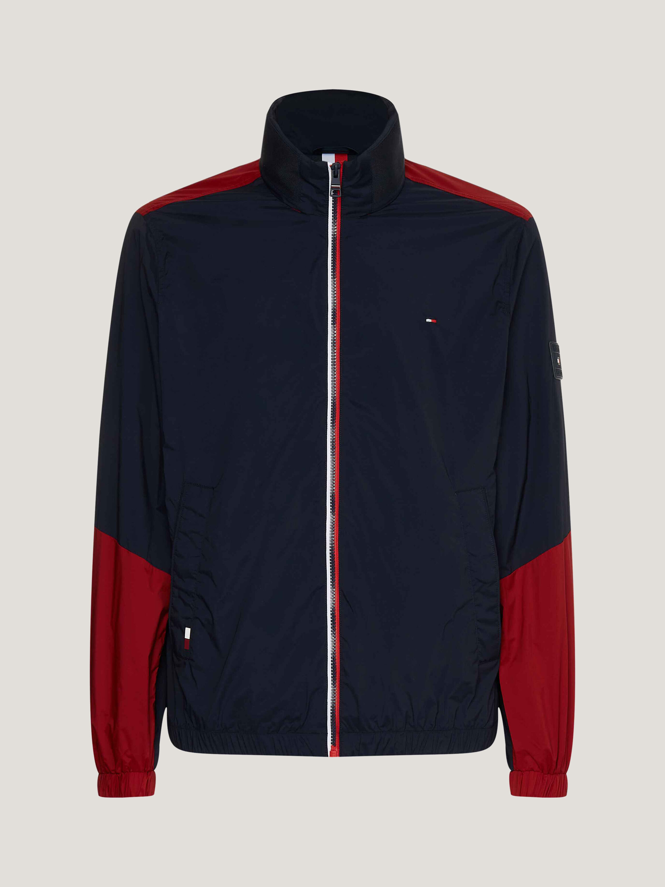 Tommy hilfiger colorblock hotsell windbreaker