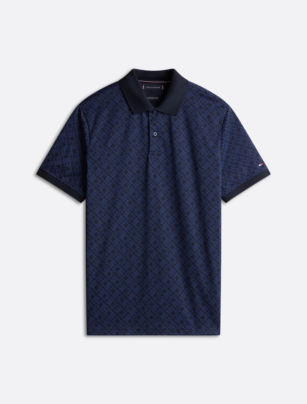 Monogram 標準版型 Polo 衫, Aop Desert Sky, hi-res