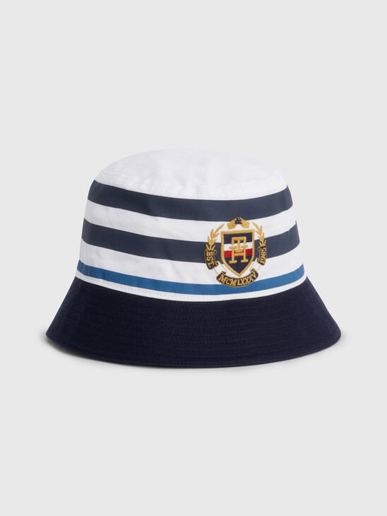 Th Monogram Stripe Bucket Hat