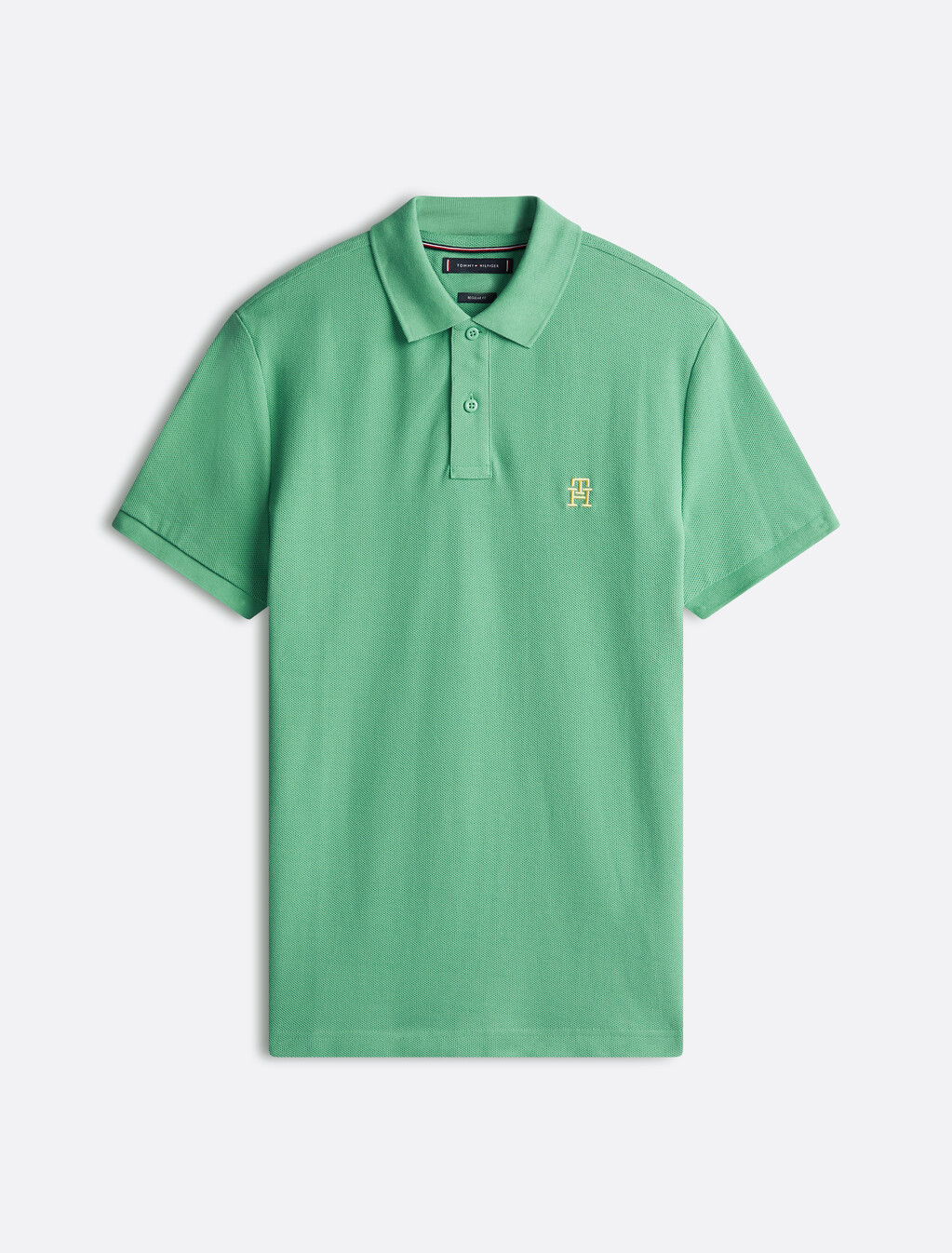 Monogram Logo Regular Polo, Fort Green, hi-res