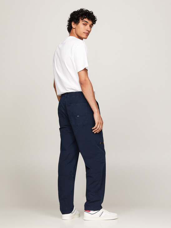 Aidan Straight Baggy Tapered Cargo Trousers