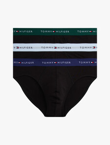 3-Pack Signature Logo Waistband Briefs, Orn Grn/Prp Nvy/Ves Blu, hi-res