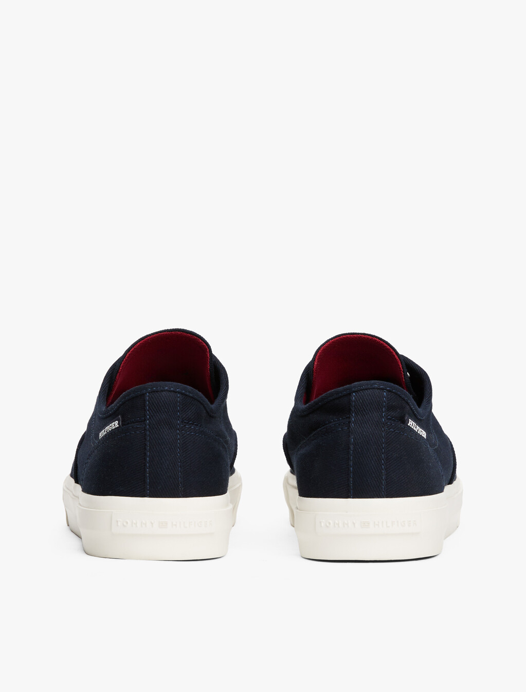 Canvas Embossed Logo Trainers, Desert Sky, hi-res