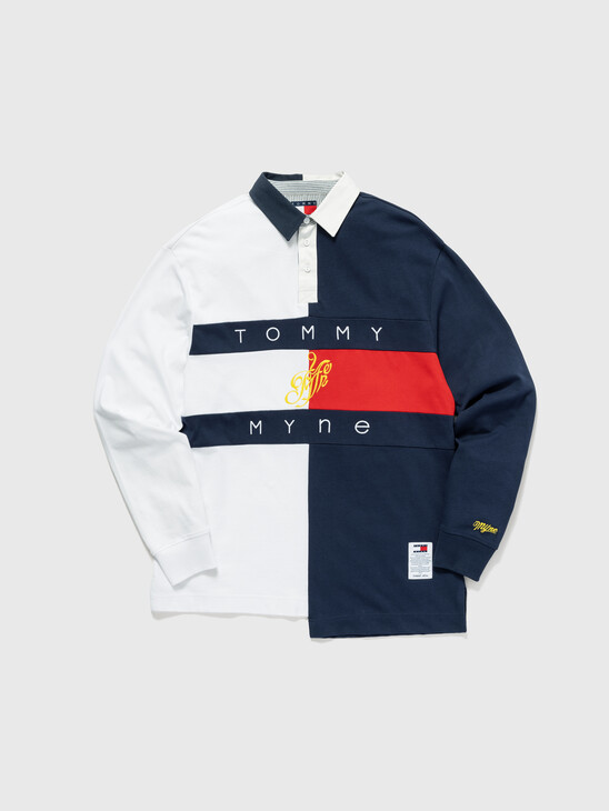 TOMMY X MYNE RELAXED RUGBY SHIRT
