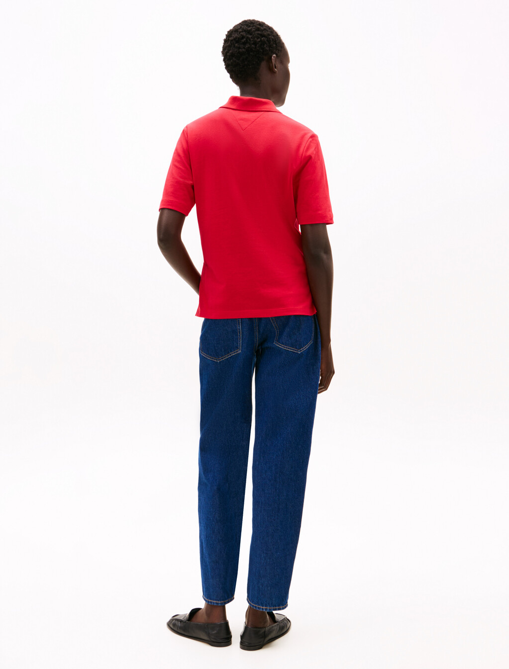 1985 Collection Flag Embroidery Regular Polo, Primary Red, hi-res