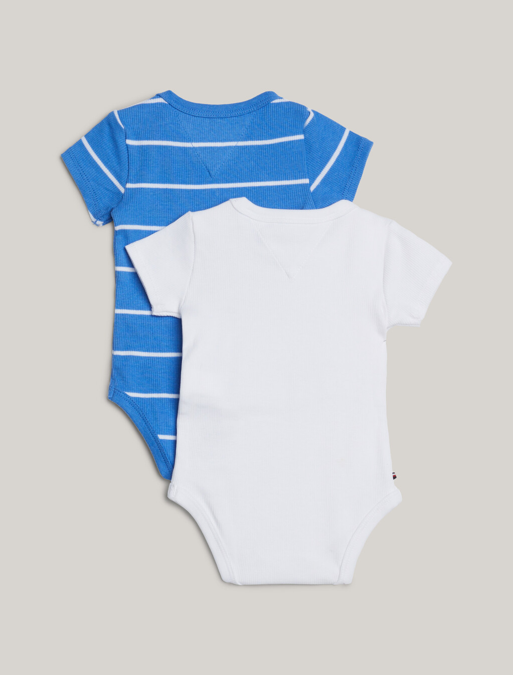 2-Pack Ribbed Logo Bodysuits Gift Box, Blue Spell, hi-res