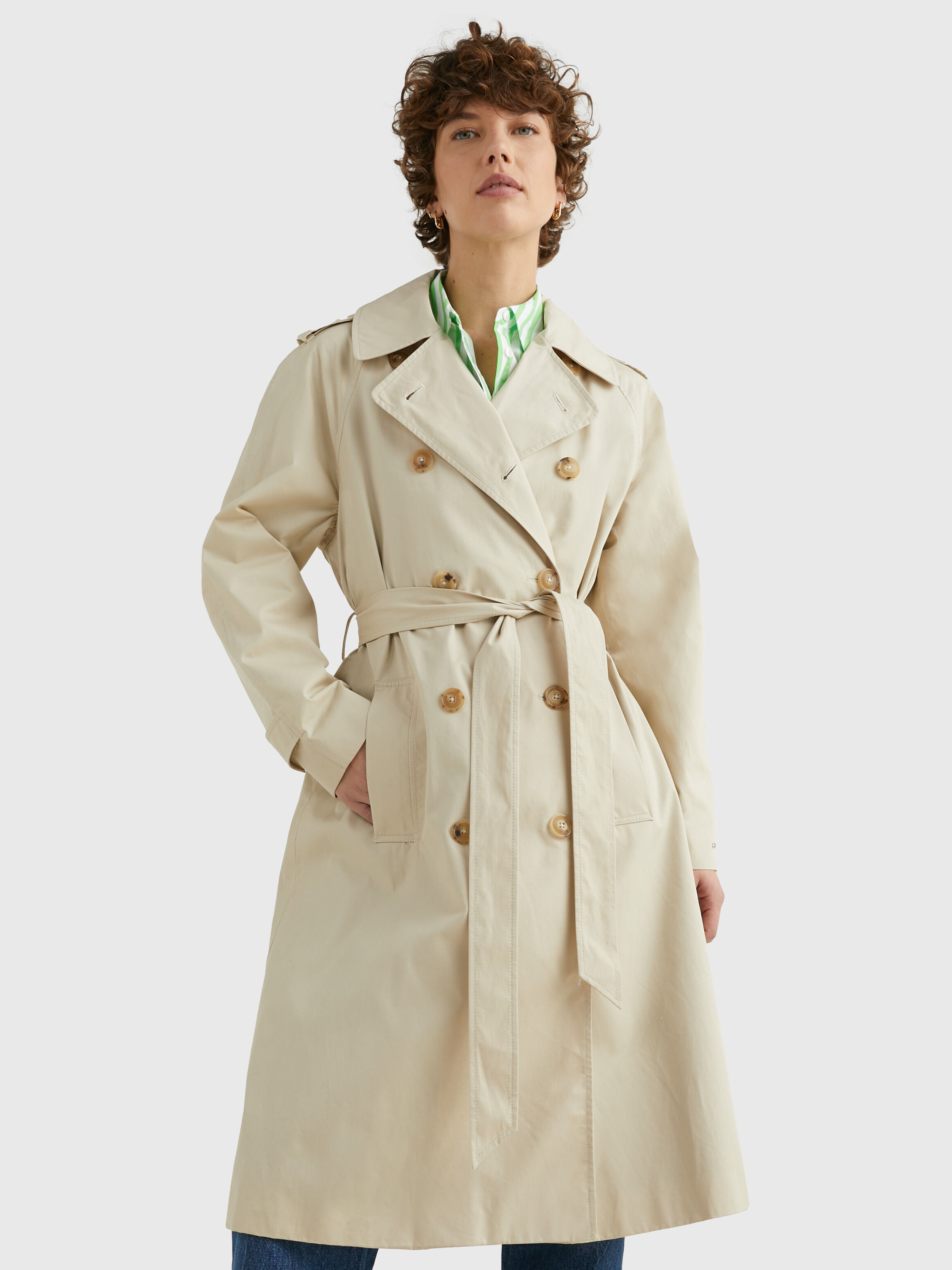 Double Breasted Trench Coat